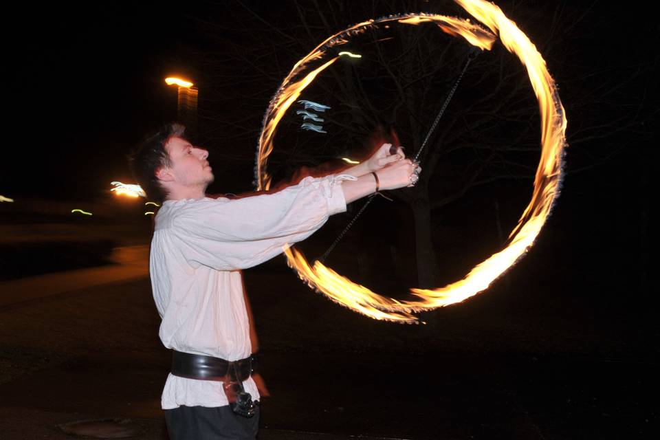 Spectacle de feu