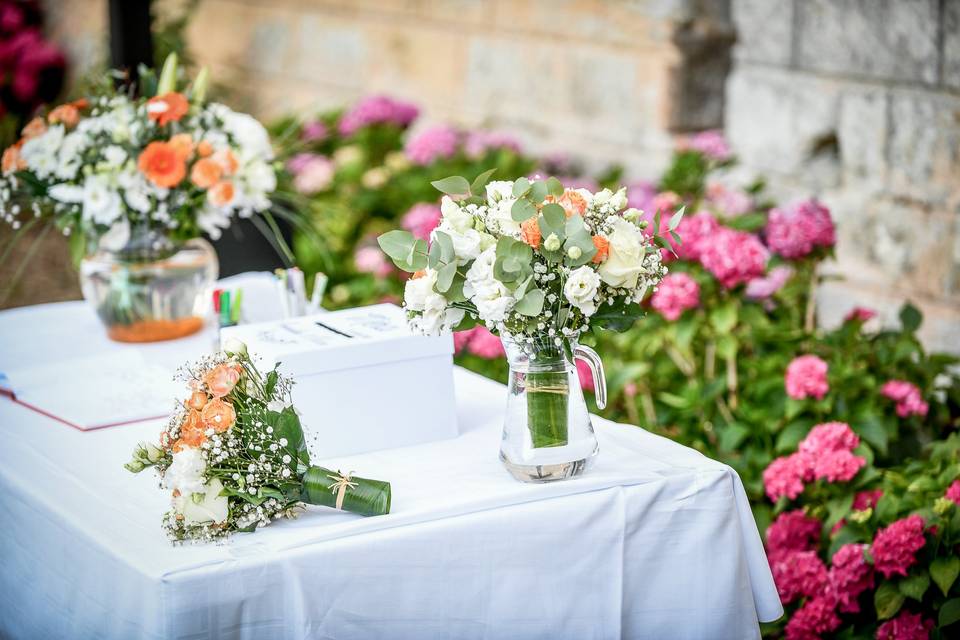 Décoration de table de coktail