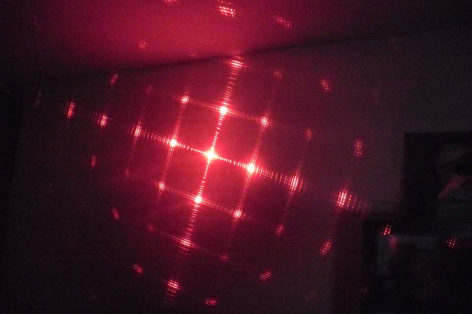 Motif laser dmx