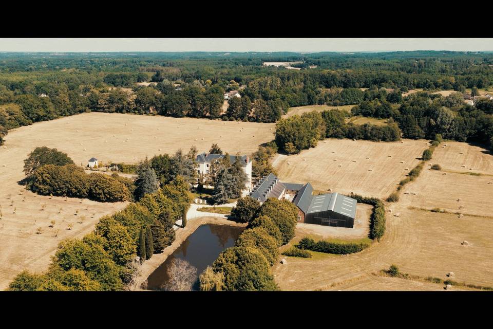 V&A - Château drone