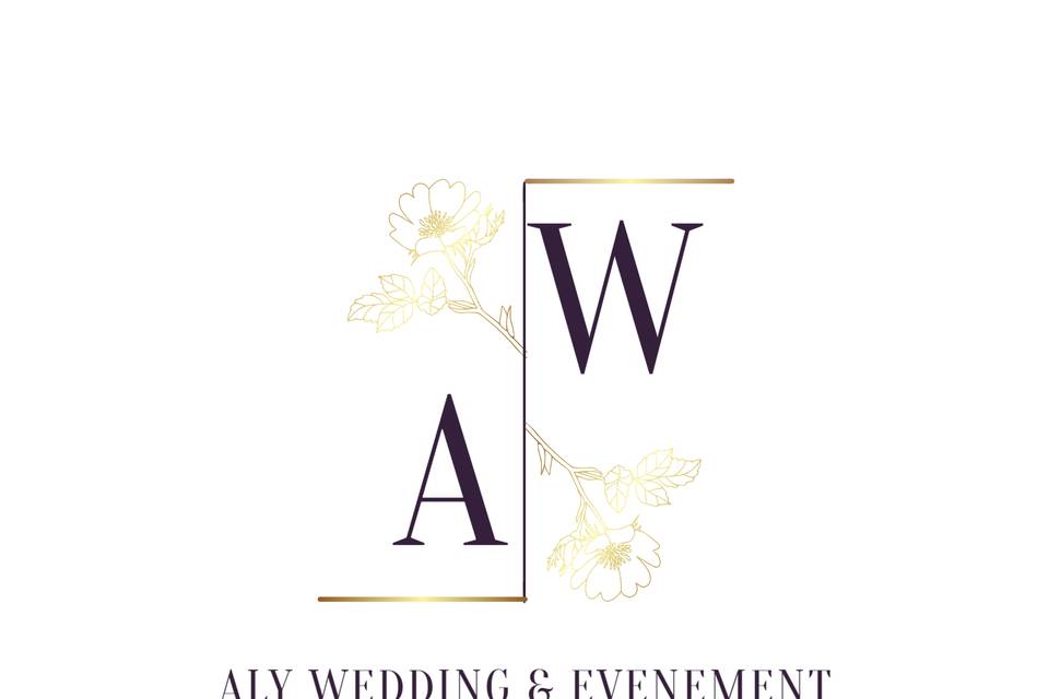 Logo. Aly Wedding & Evenement