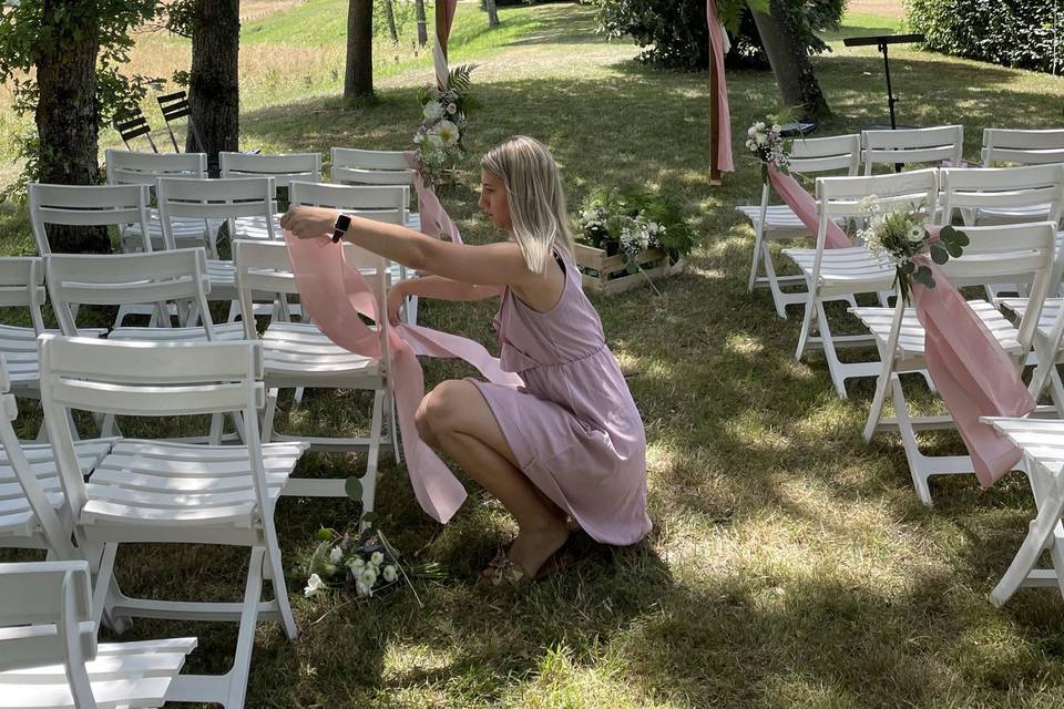Installation cérémonie