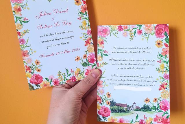 Fp mariage fleuri