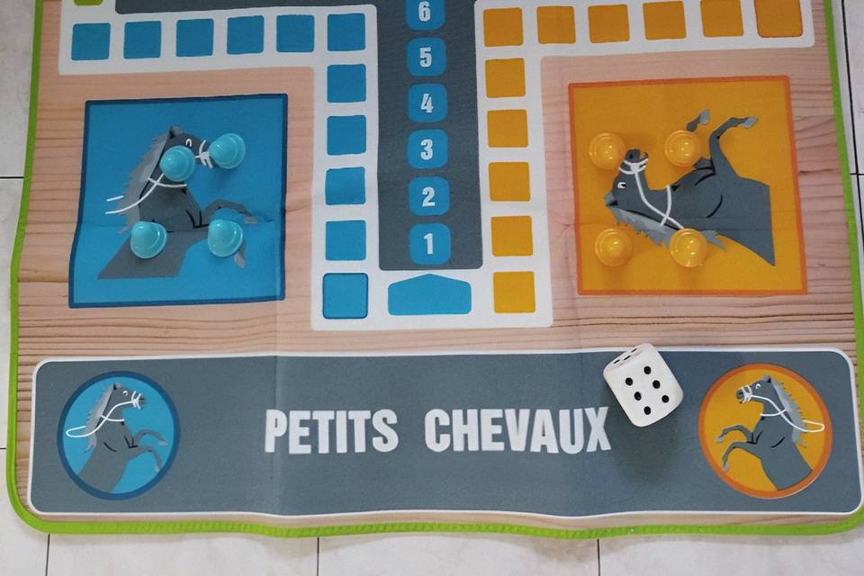 Tapis petits chevaux