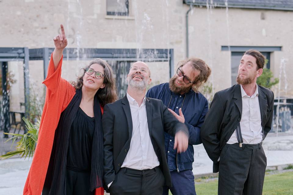 Da Coda Quartet, bonne humeur