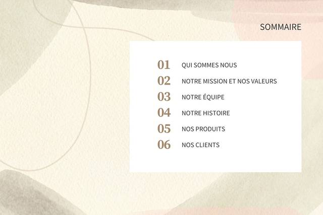 Sommaire
