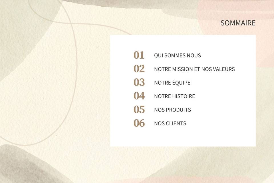 Sommaire