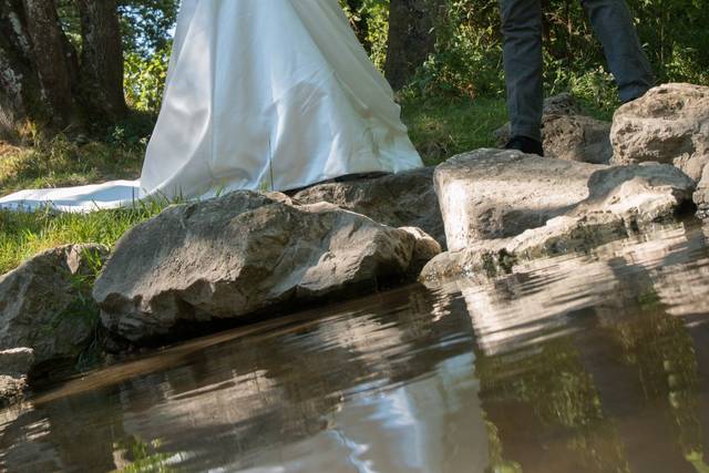 Mariage en pleine nature