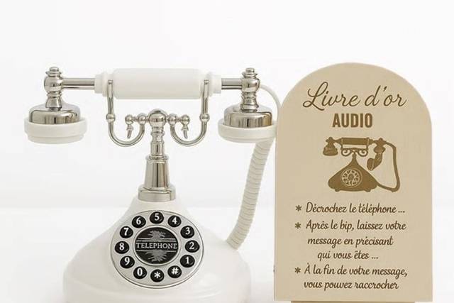 Livre d’or audio