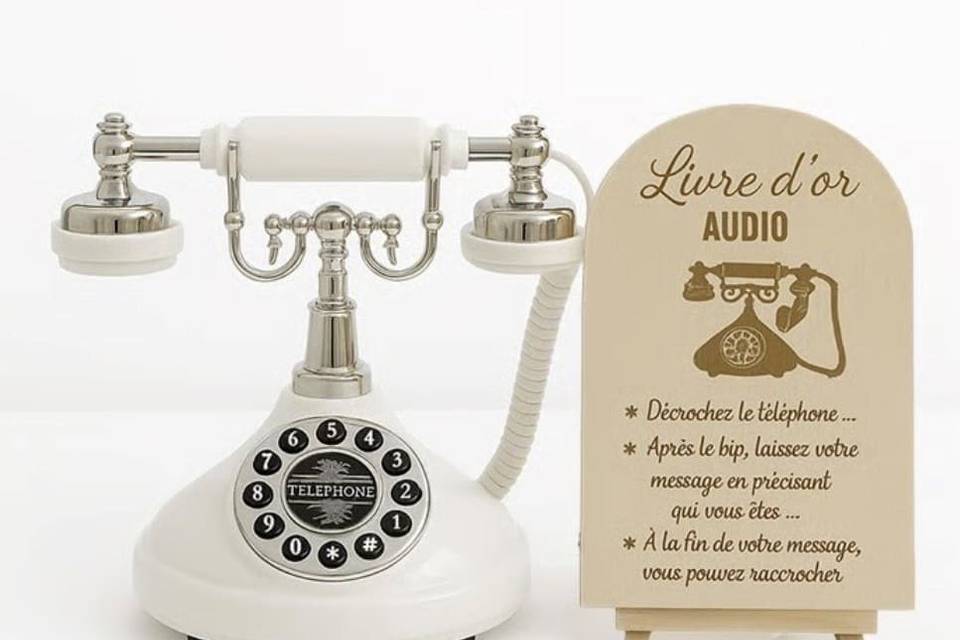 Livre d’or audio