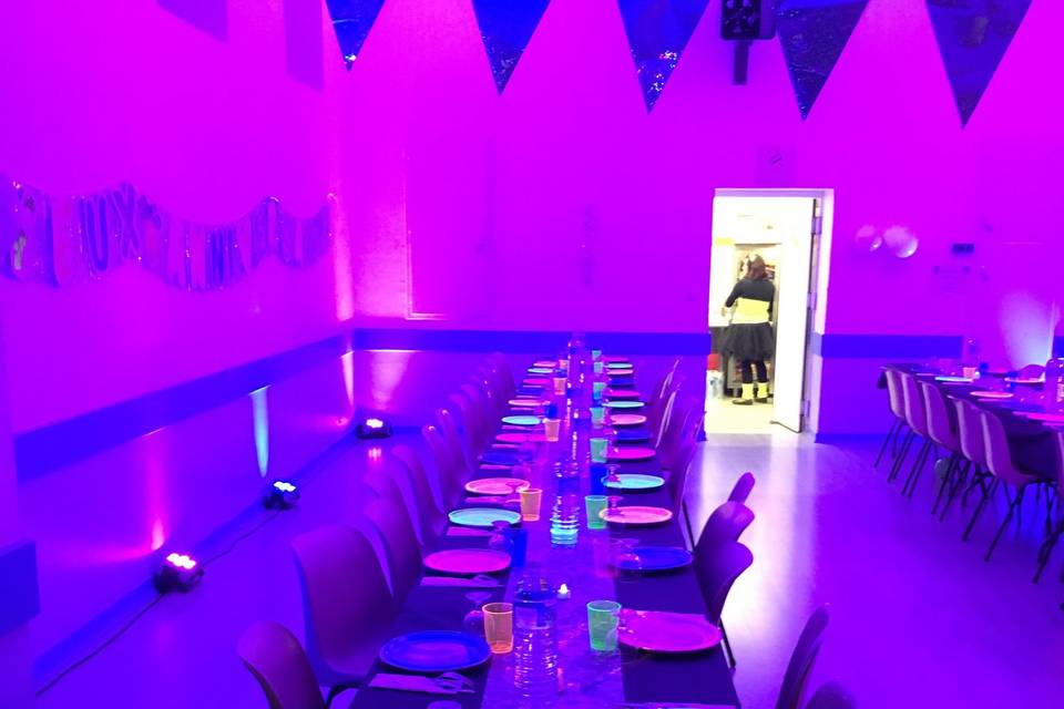 Anniversaire Fluo