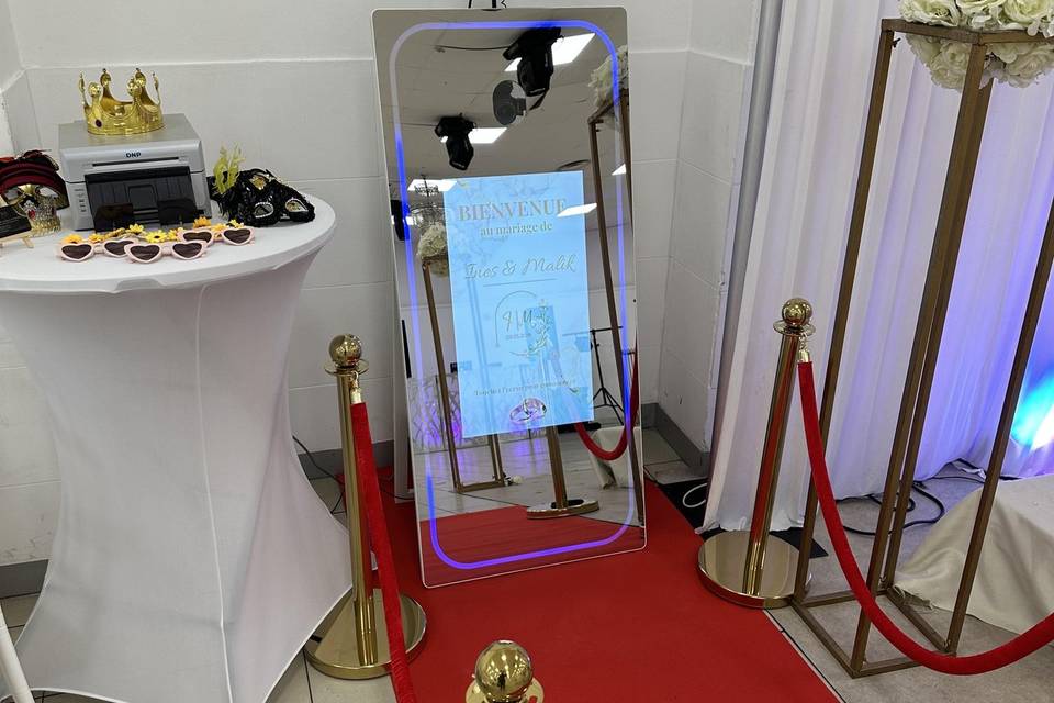 Photobooth miroir