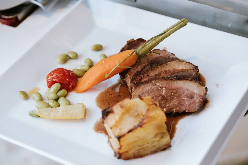 Plat_magret_carotte_millefeuil
