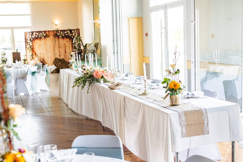 La table des mariés