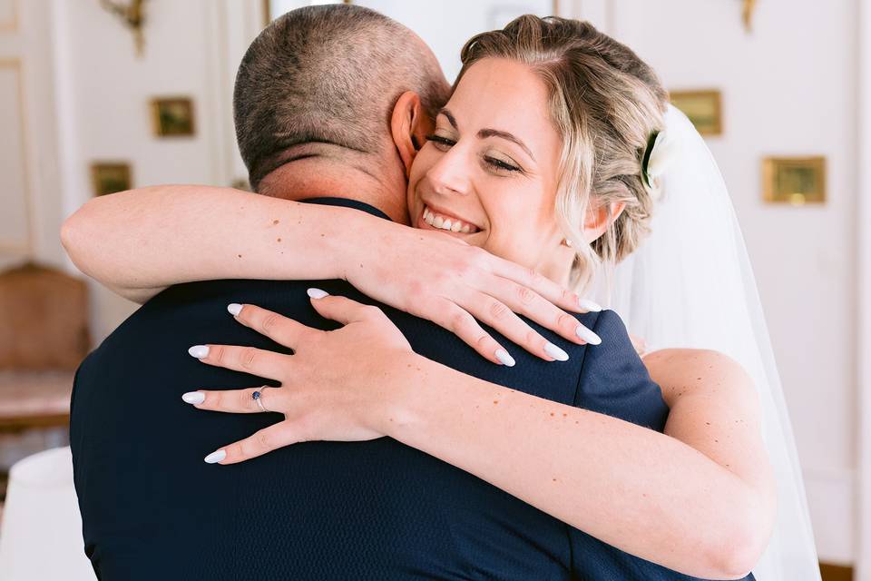 Découverte mariée avec papa