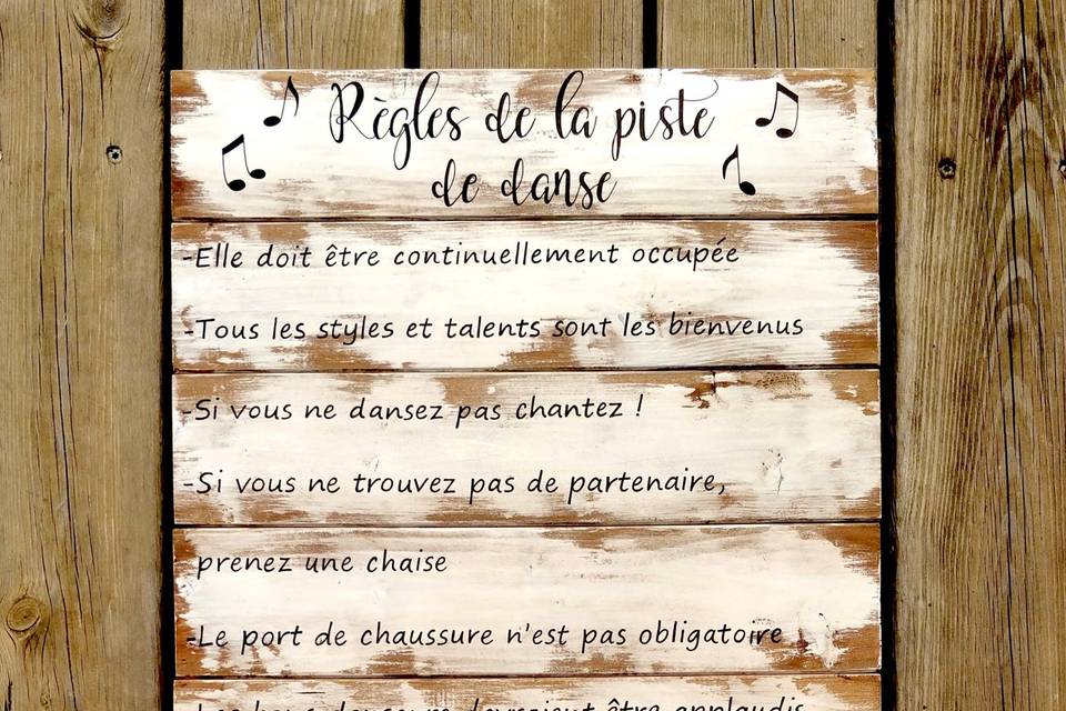 Piste de danse