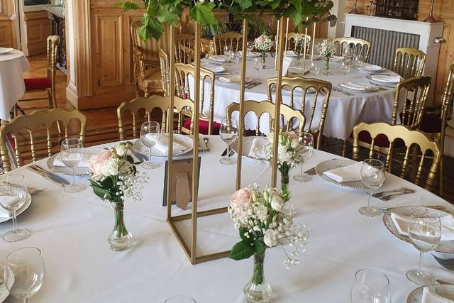 Centre de table hauteur