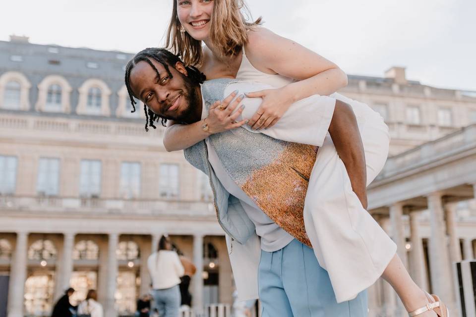 Séance couple à Paris