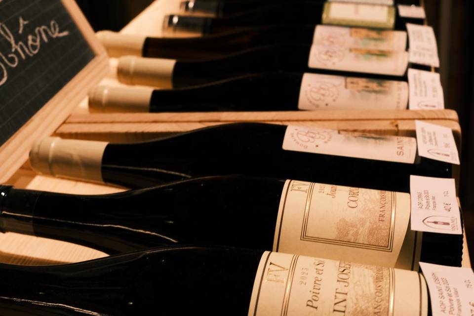 Gamme de vins