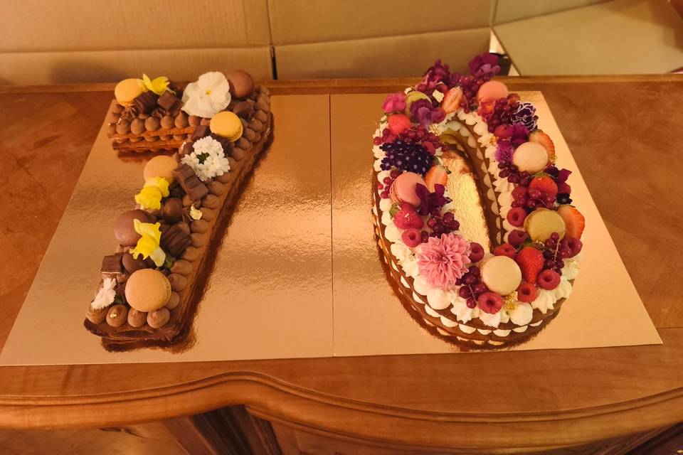 Number cake