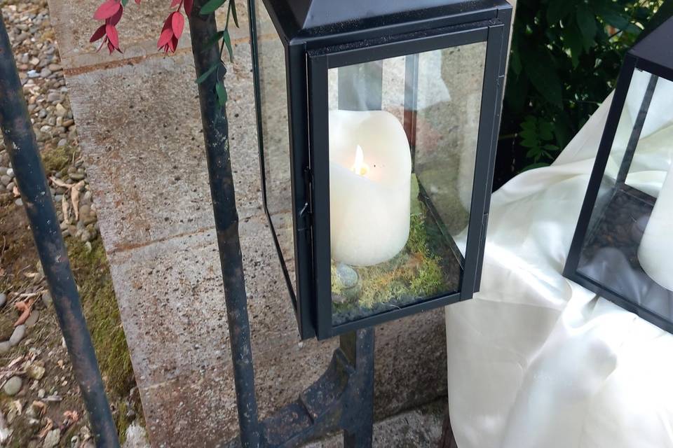 Lanternes suspendues