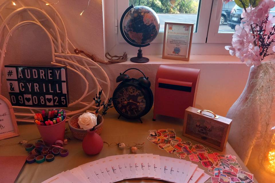 Coin Urne, activité invités