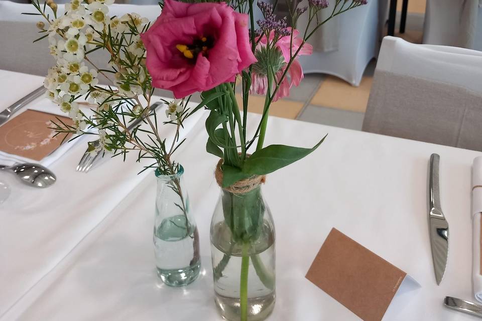 Soliflores de table