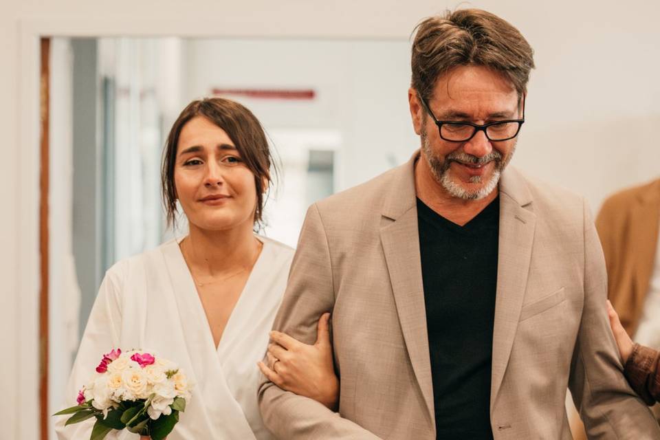 L'entrée de la mariée
