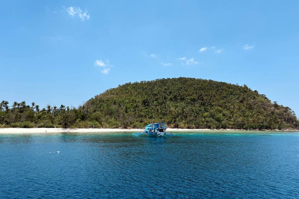 Plage aux Philippines