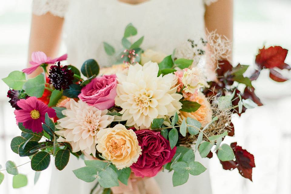 Fleurs bouquet de mariée