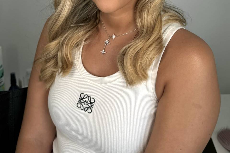 Maquillage rosé mat