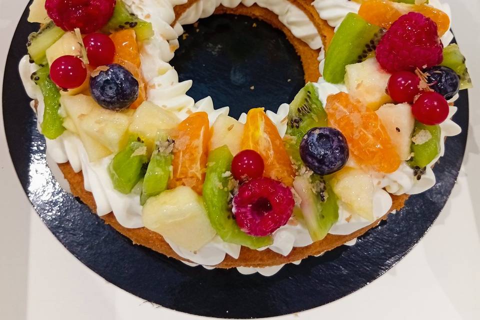 Couronne fruits de saison