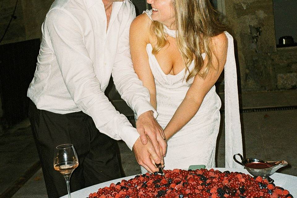 XXL wedding dessert