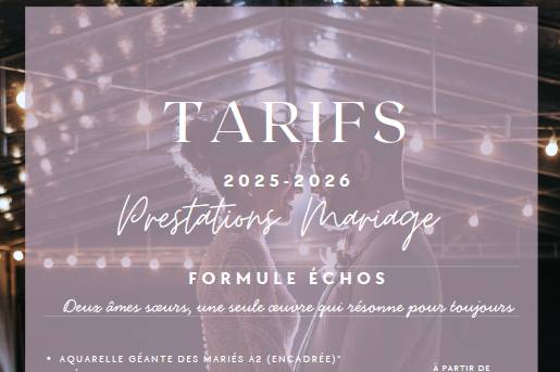 Tarifs Live Painting