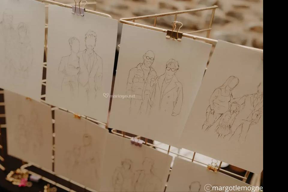 Liner portraits invités
