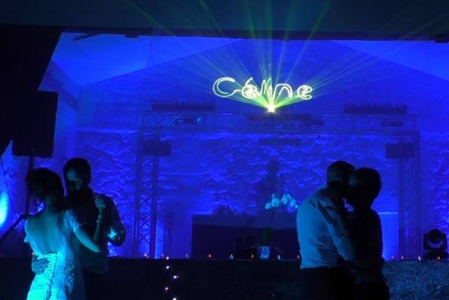 Projection laser