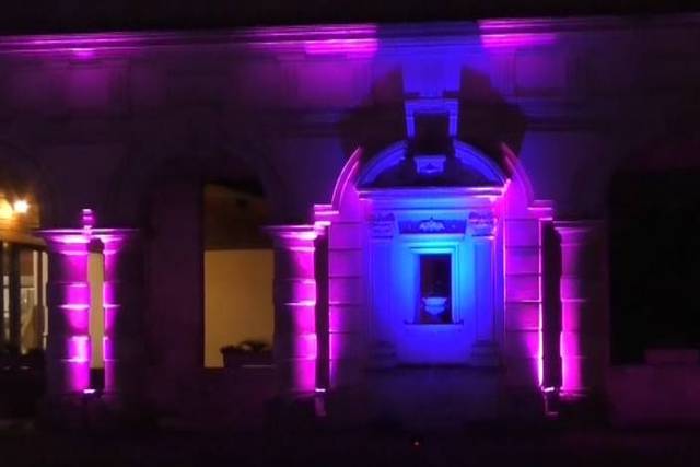 Mise en lumière d'arcades