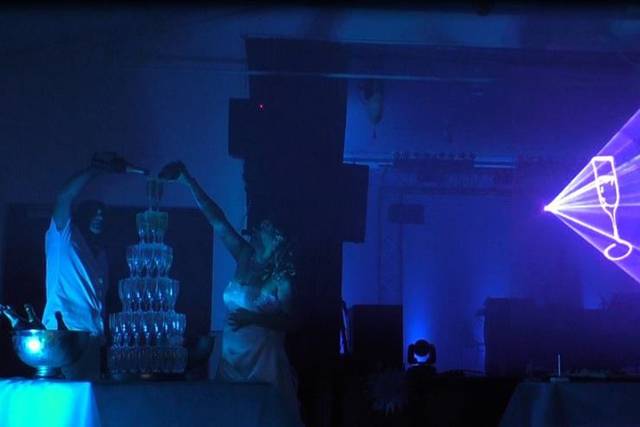 Projection laser
