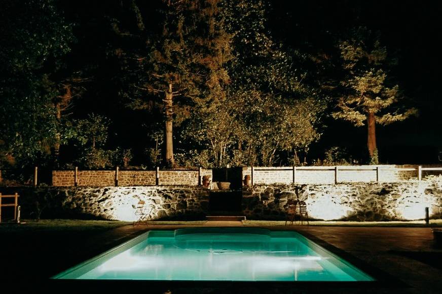 La piscine by night
