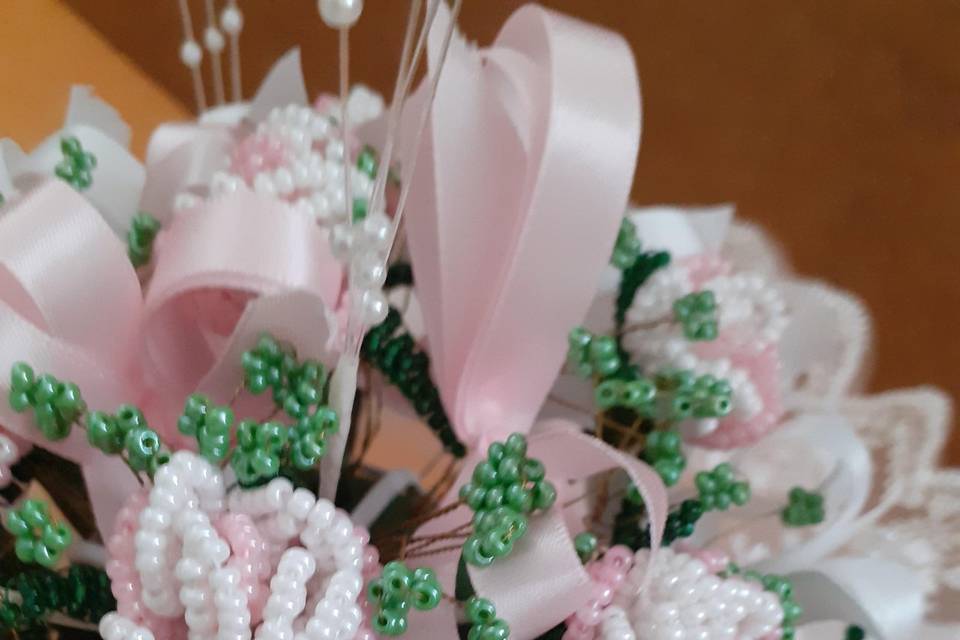 Bouquet de mariée détail