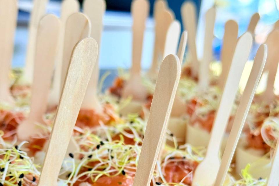 Tartare saumon