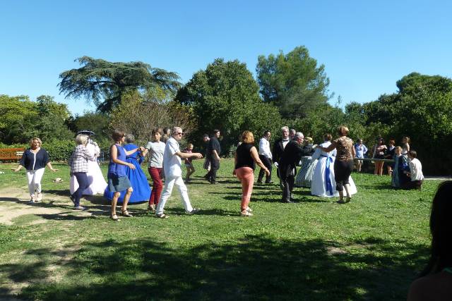 Le public danse