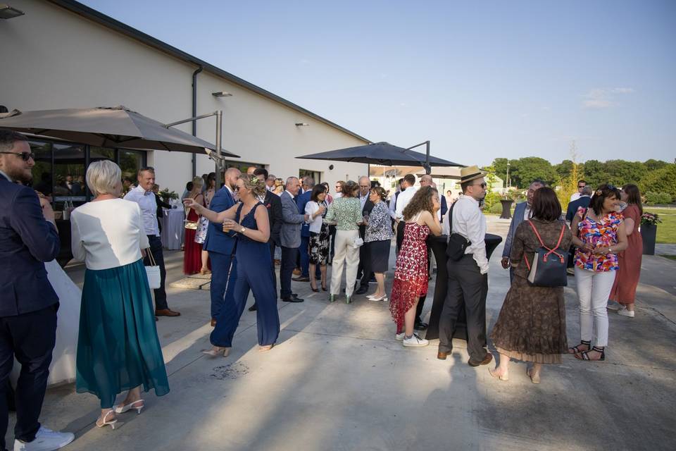 Vin d'honneur en Terrasse