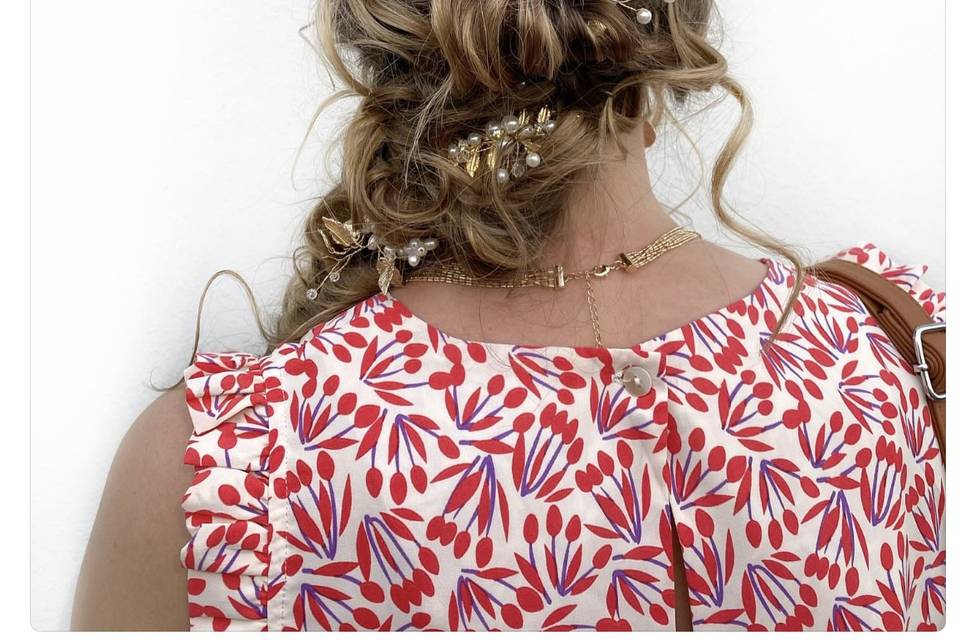Coiffure cheveux long
