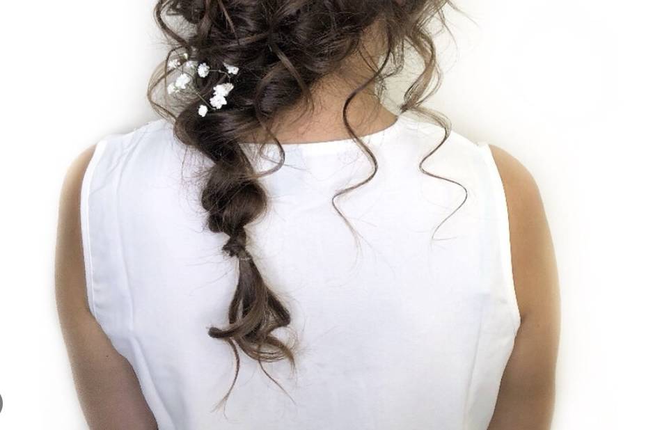 Chignon naturel