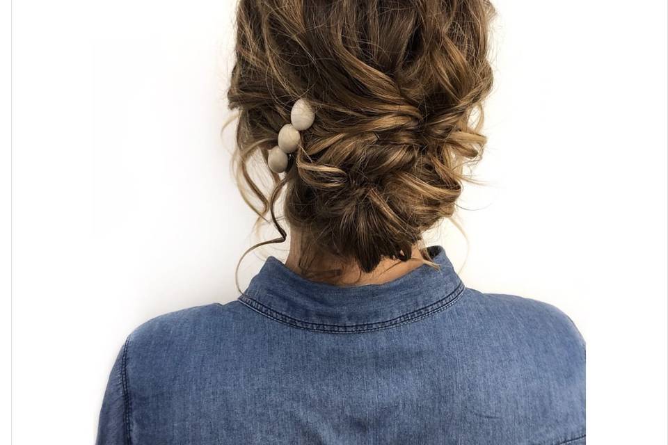 Chignon élégant