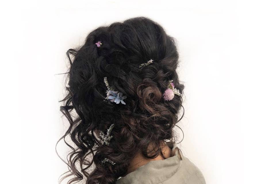 Mariée en fleurs