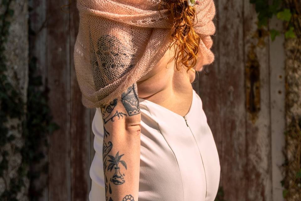 Tresse fleuri