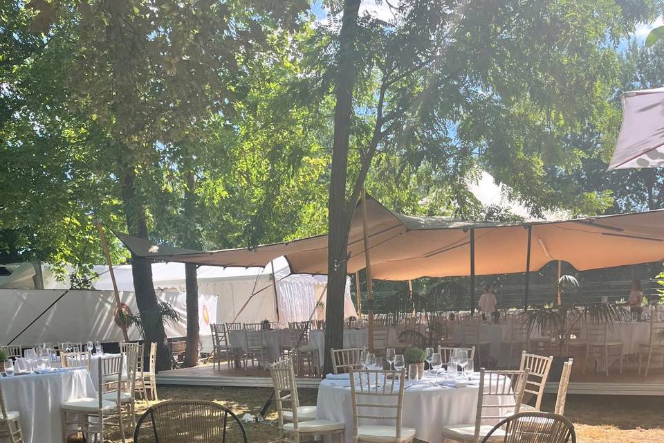 Salon de jardin extérieur