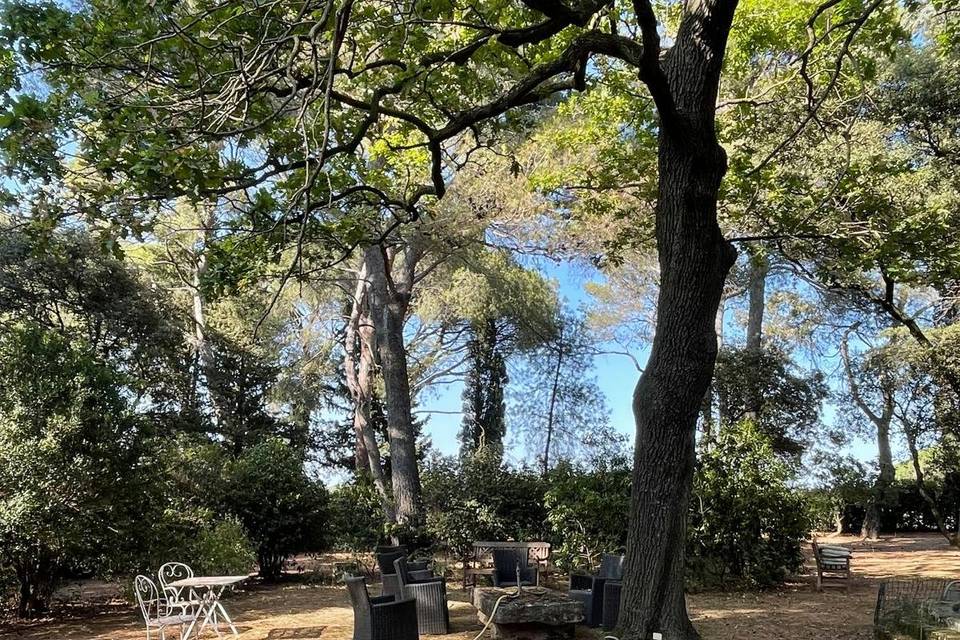 Parc ombragé